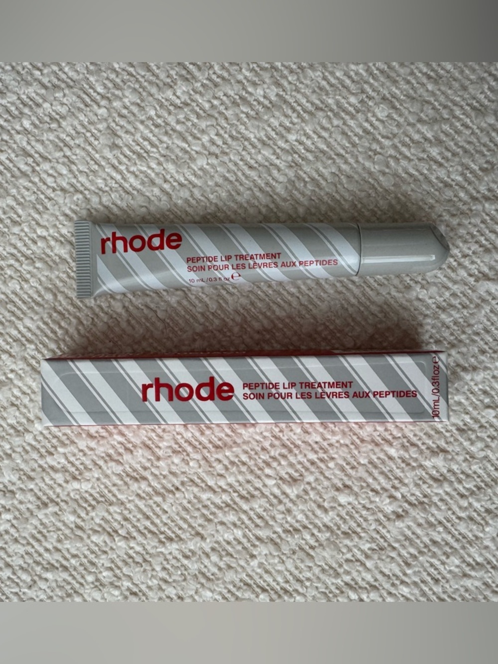 limited edition rhode lip treatment in peppermint glaze